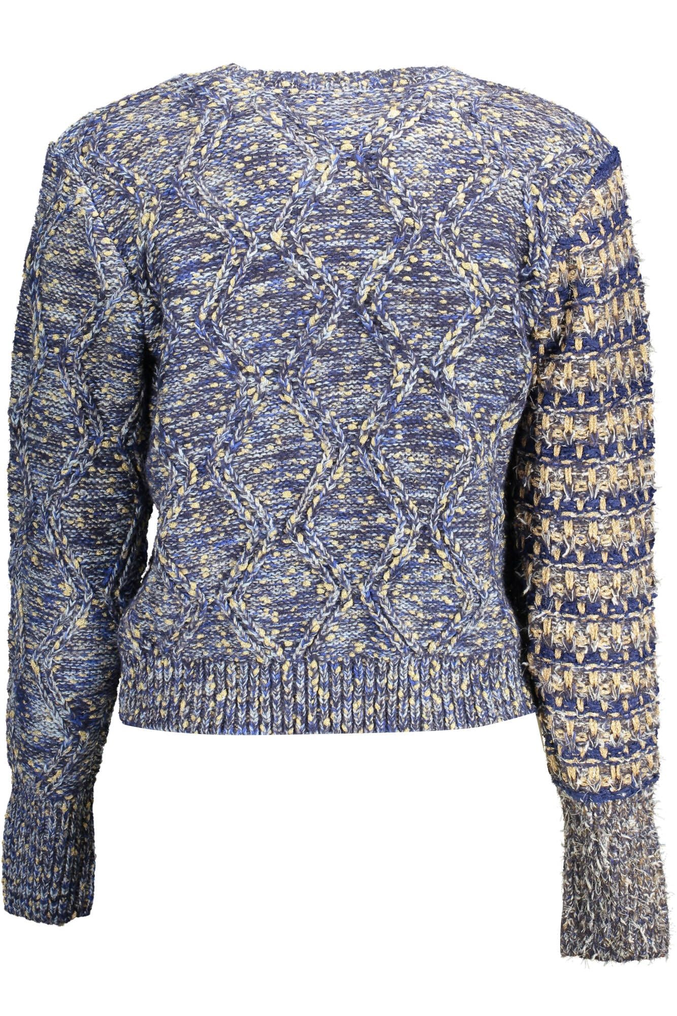 Desigual Blue Polyamide Women Sweater