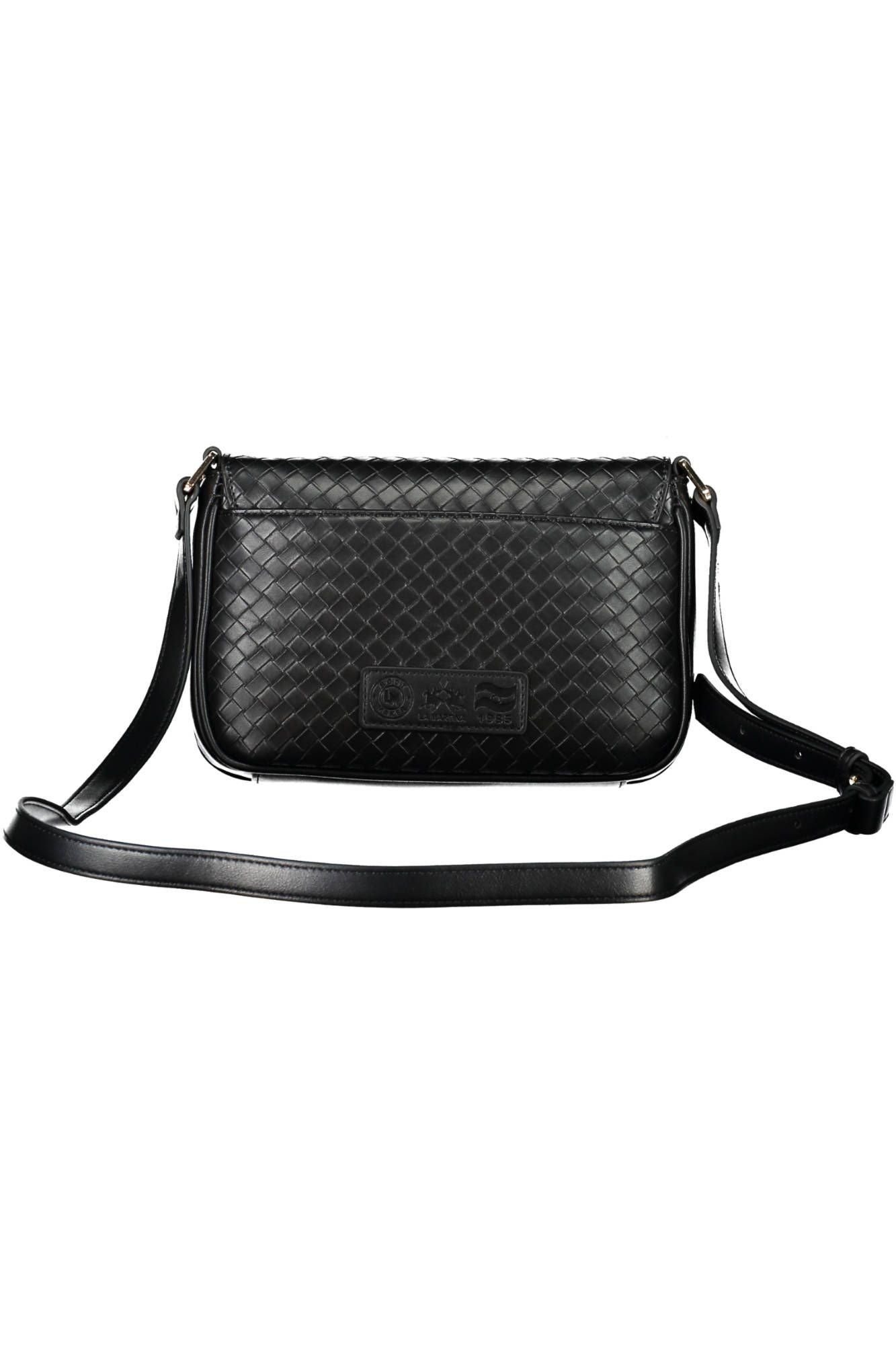 La Martina Black Polyethylene Women Handbag