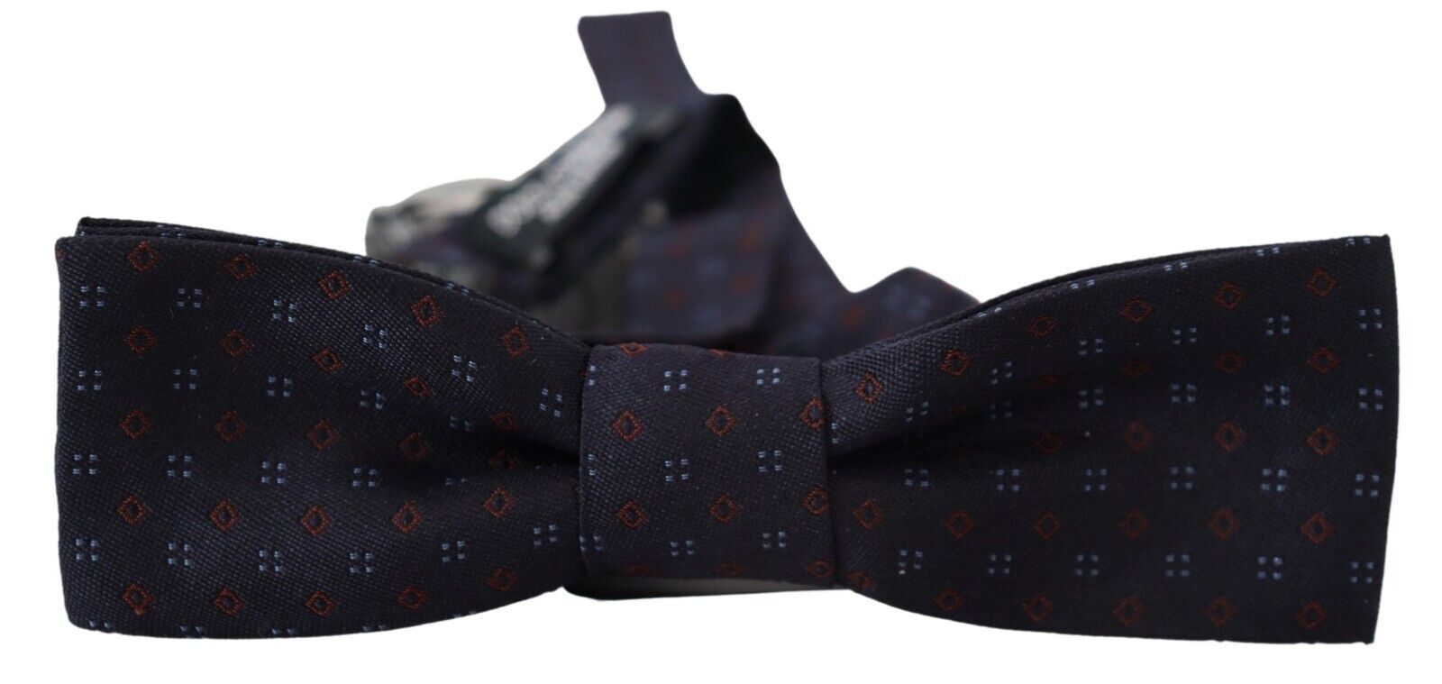 Dolce & Gabbana Elegant Silk Blue Bow Tie