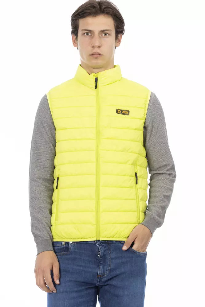 Ciesse Outdoor Yellow Polyester Men Jacket