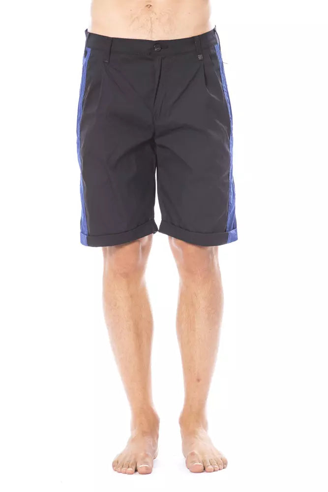 Verri Black Cotton Men Short