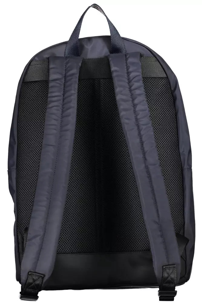 Tommy Hilfiger Blue Polyester Men Backpack