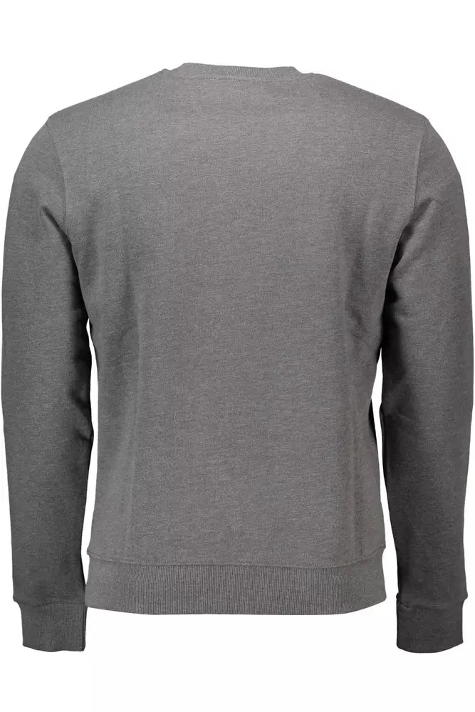 U.S. POLO ASSN. Gray Cotton Men Sweater