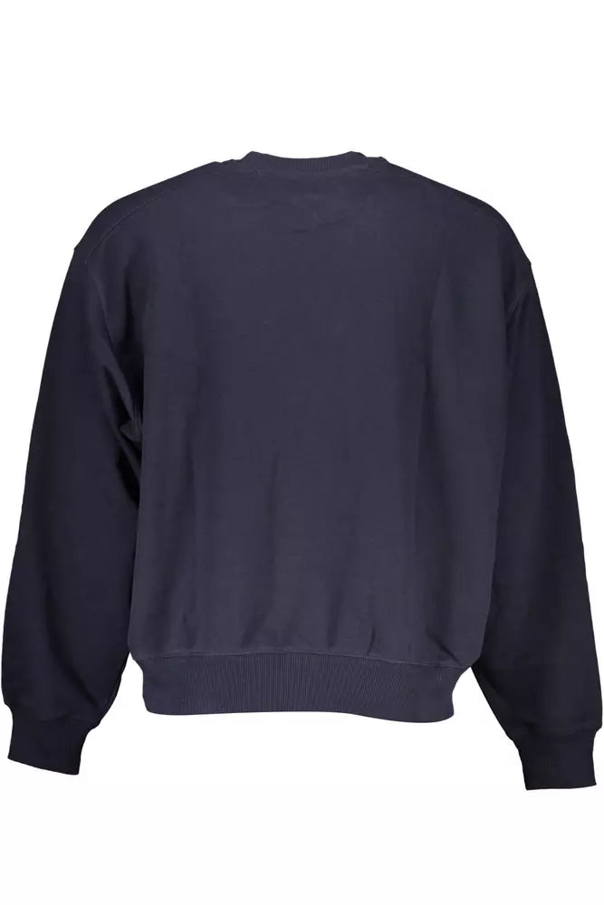 Tommy Hilfiger Blue Cotton Men Sweater