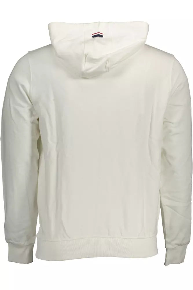 U.S. POLO ASSN. White Cotton Men Sweater