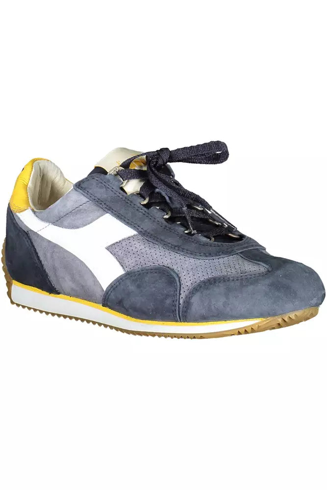 Diadora Blue Leather Women Sneaker