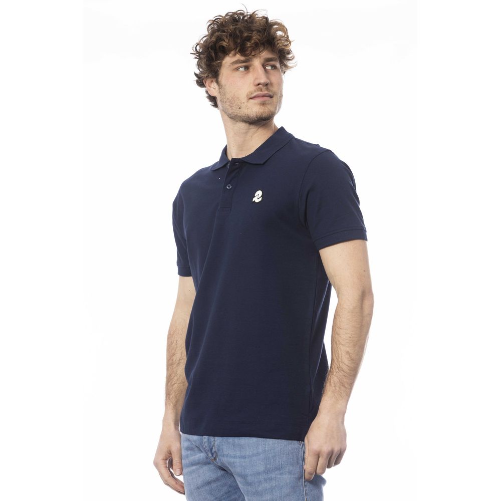 Invicta Blue Cotton Men Polo Shirt