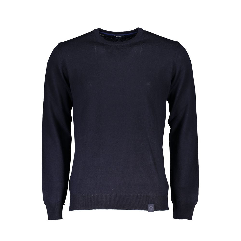 North Sails Blue Fabric Men Sweater