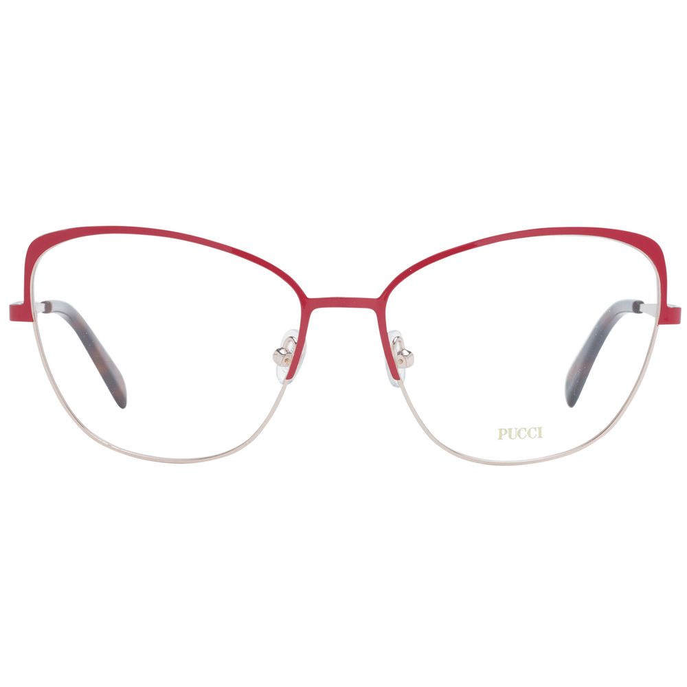 Emilio Pucci Red Women Optical Frames