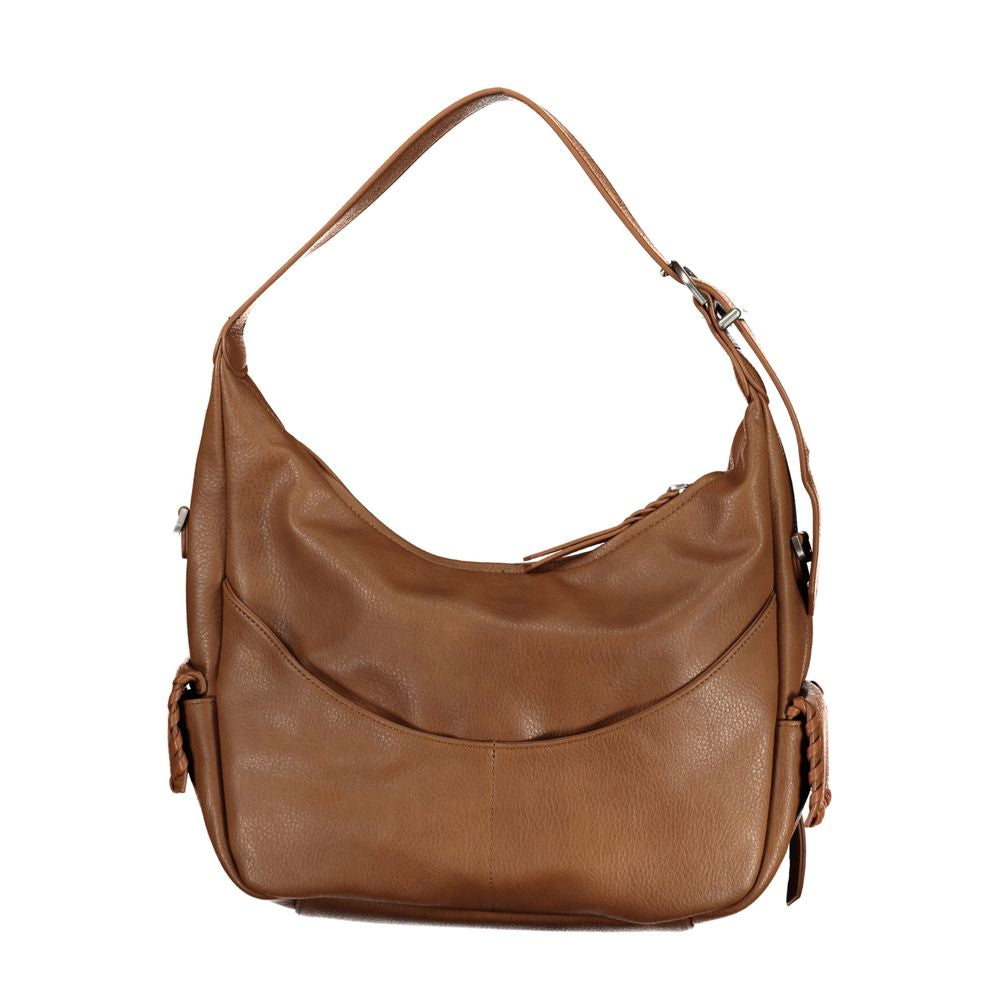 Desigual Brown Polyethylene Handbag