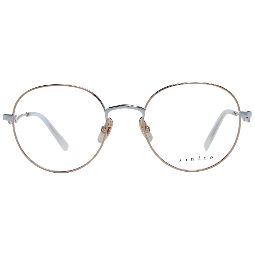 Sandro Gold Women Optical Frames