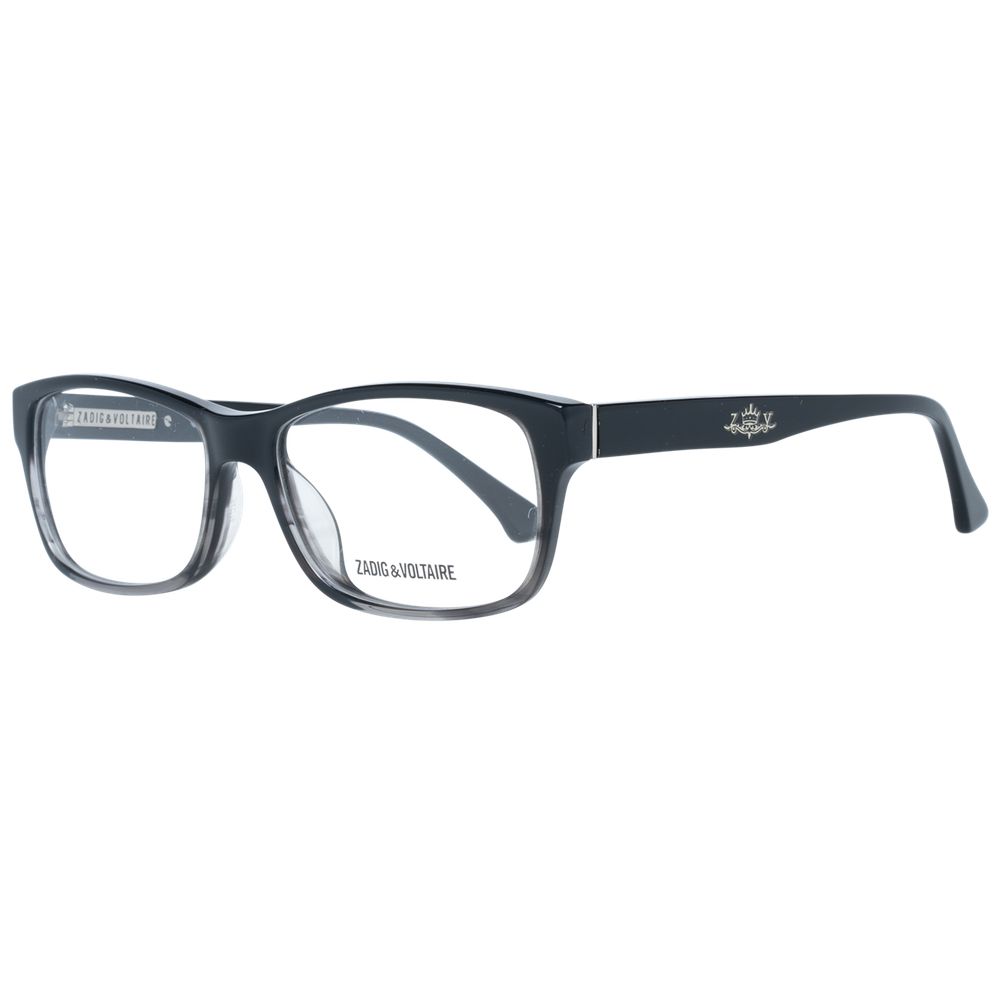 Zadig & Voltaire Black Unisex Optical Frames