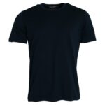 Dolce & Gabbana Dark Blue Cotton Round Neck Short Sleeves T-shirt