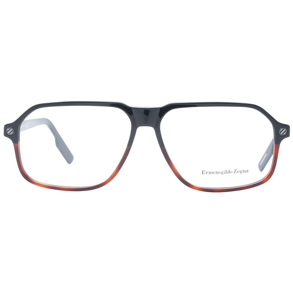 Ermenegildo Zegna Black Men Optical Frames