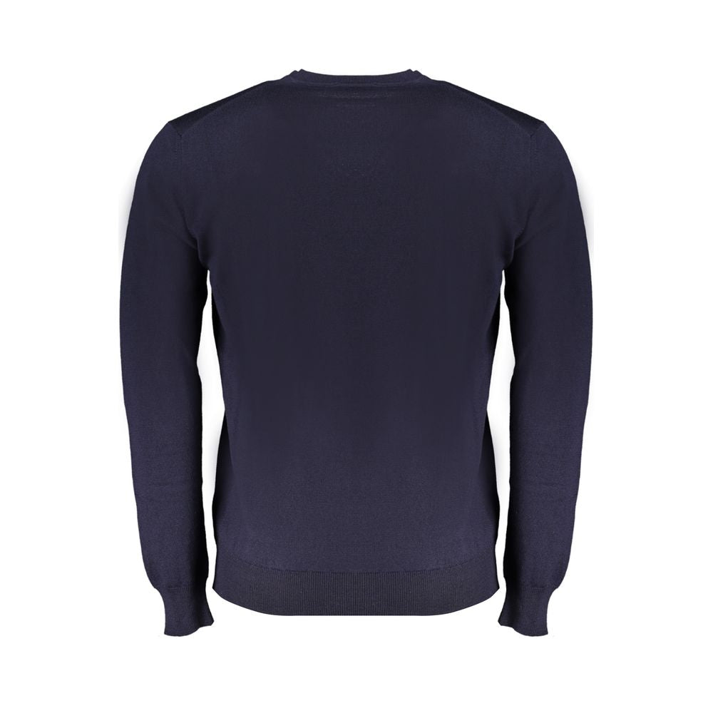 Harmont & Blaine Blue Wool Sweater