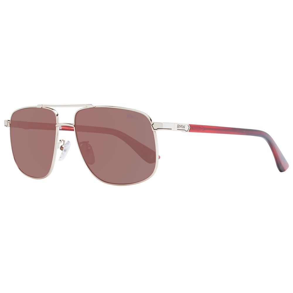 BMW Rose Gold Men Sunglasses