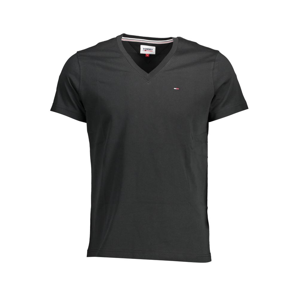 Tommy Hilfiger Black Cotton T-Shirt