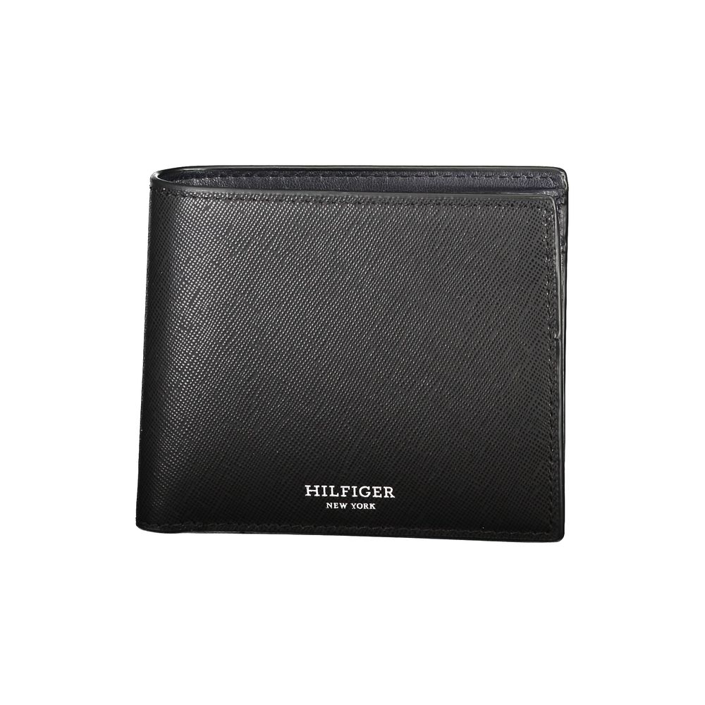 Tommy Hilfiger Black Leather Wallet