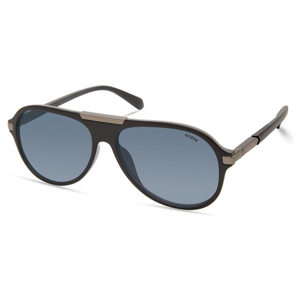 Guess Gray Metal Sunglasses