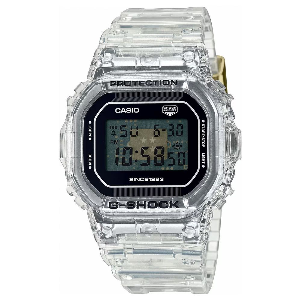 Casio White Resin Watch