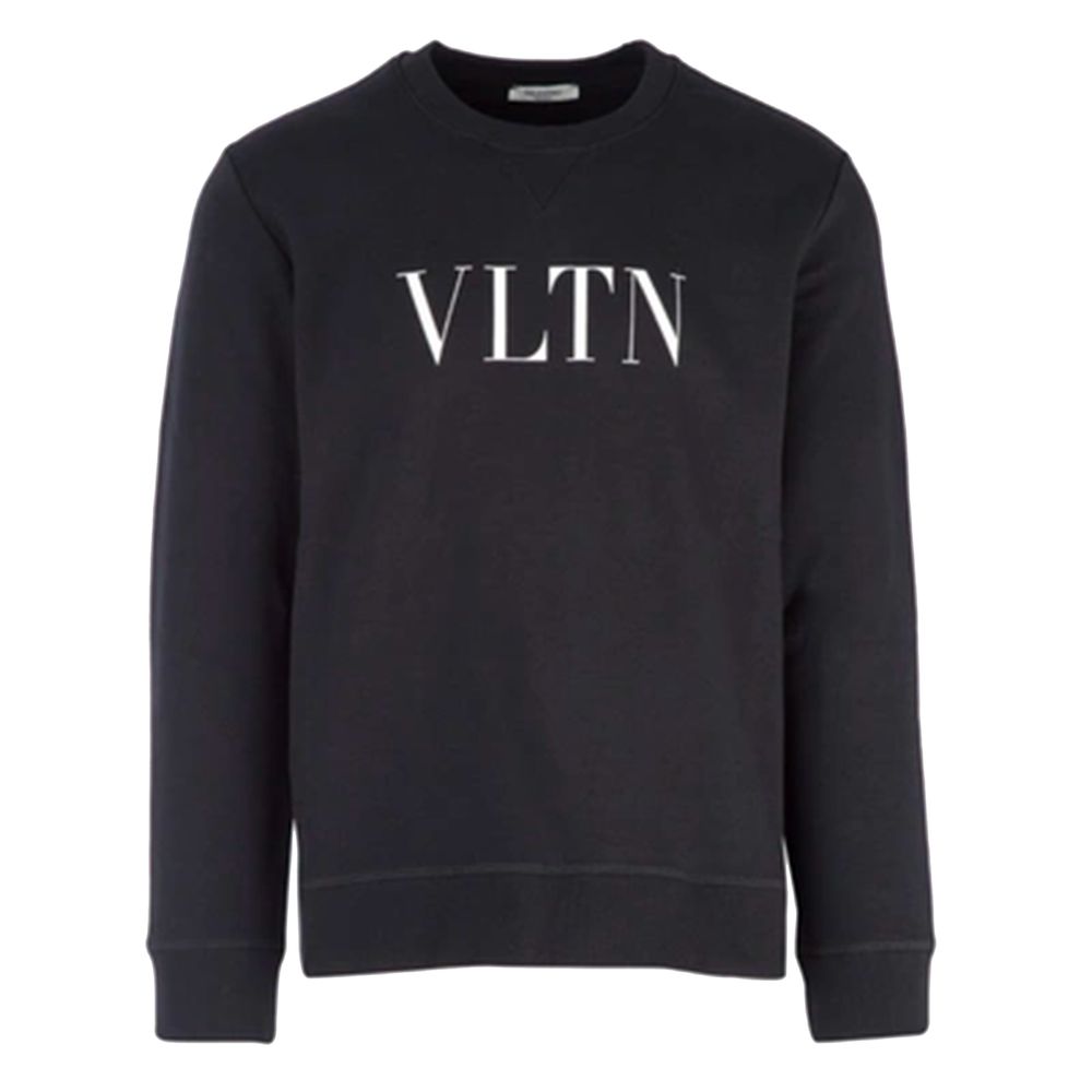 Valentino Black Cotton Sweater