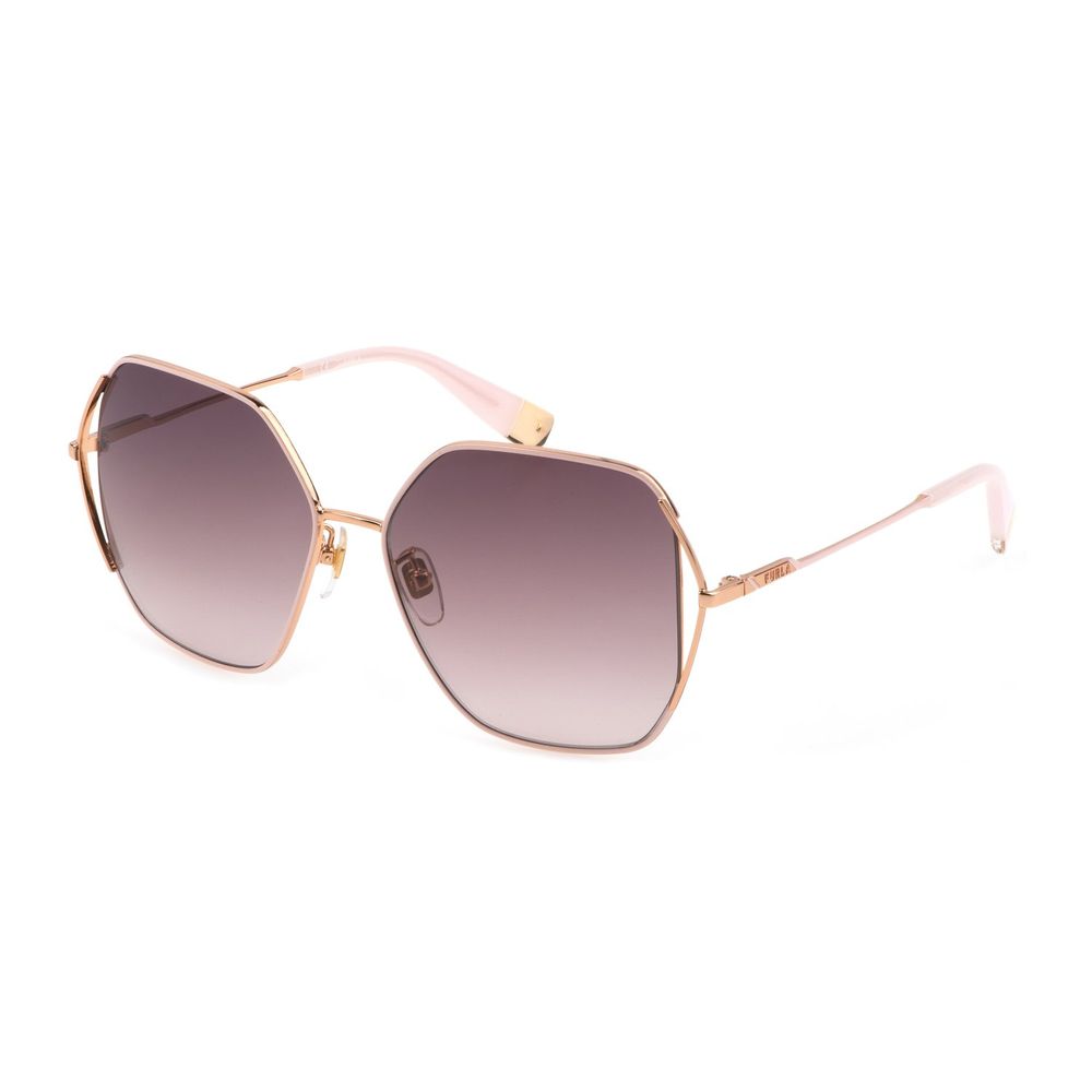 Furla Gold Metal Sunglasses