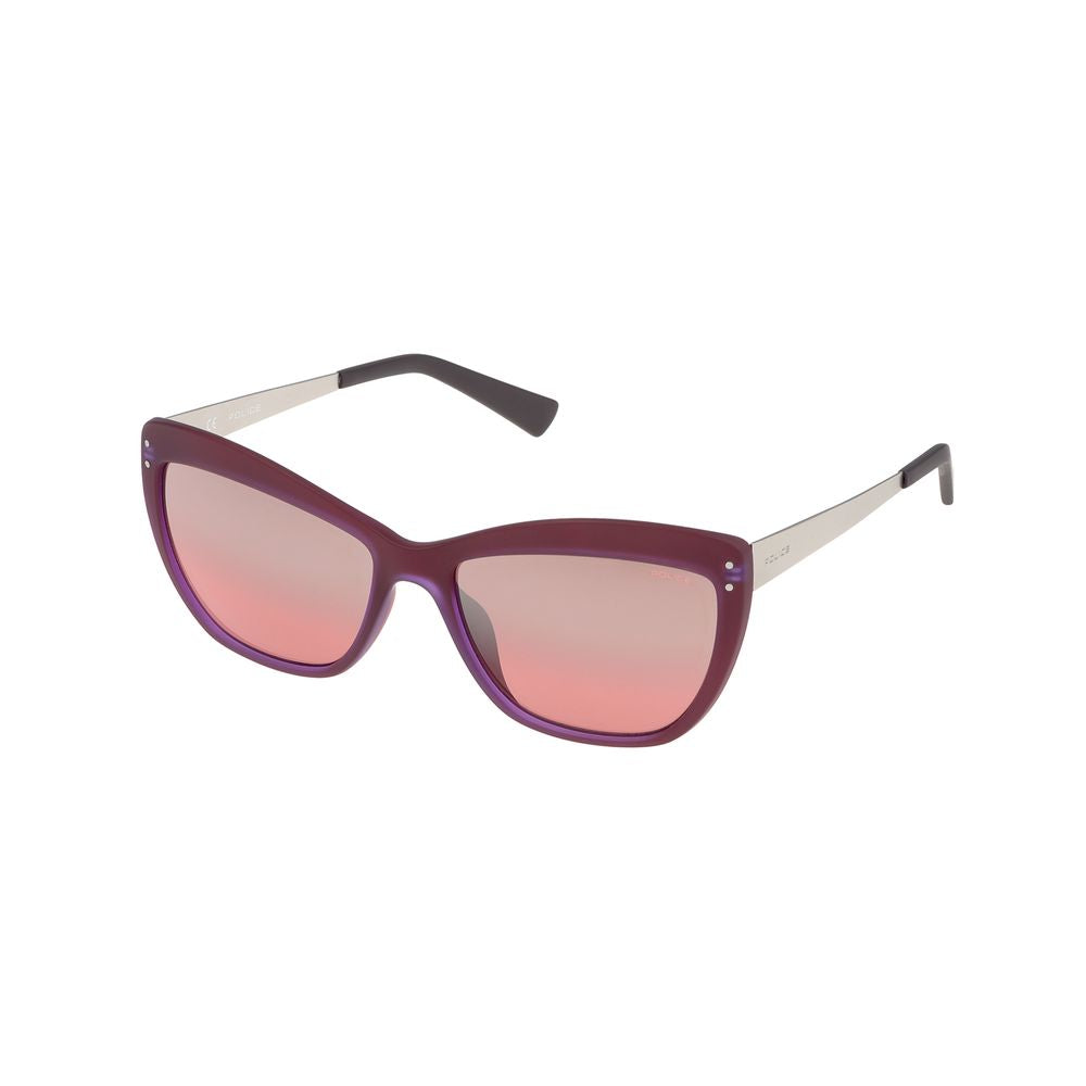 Police Red Injected Sunglasses