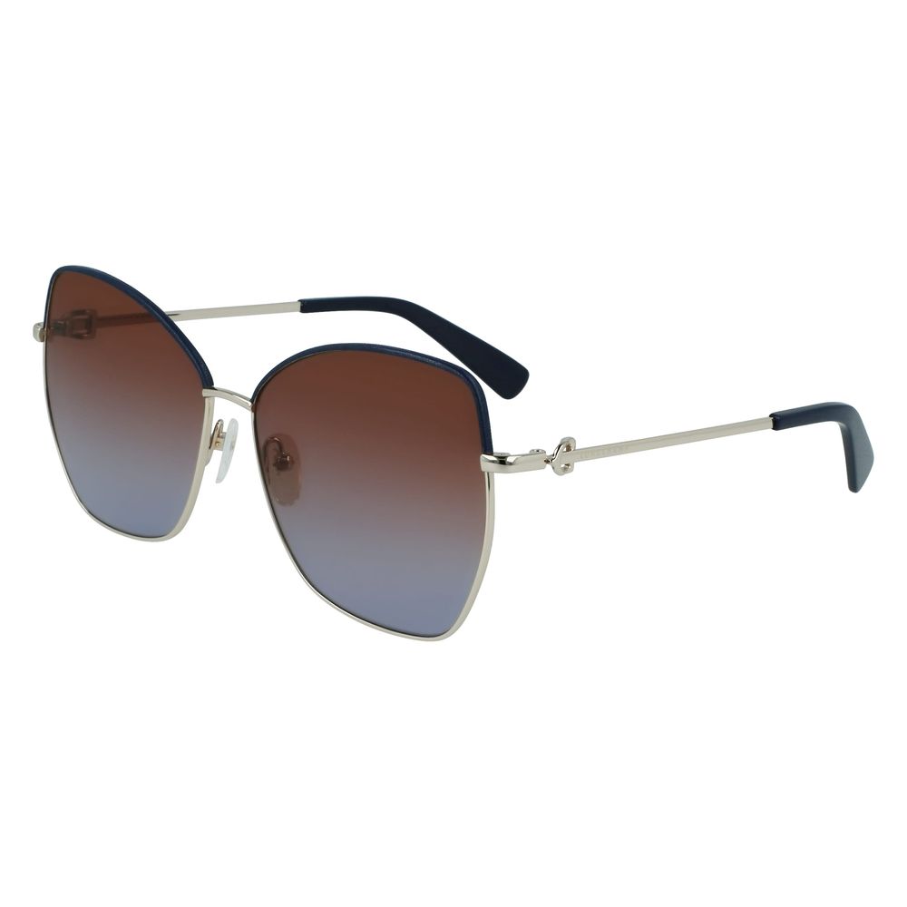 Longchamp Yellow Metal Sunglasses