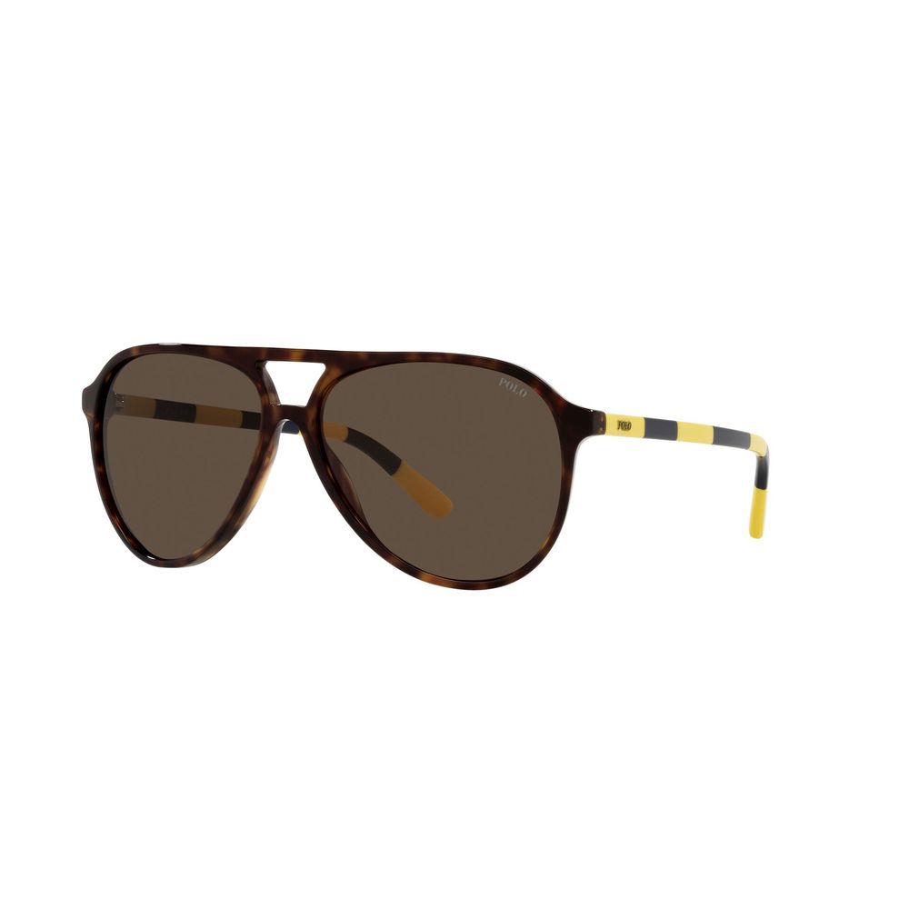 Ralph Lauren Brown Acetate Sunglasses