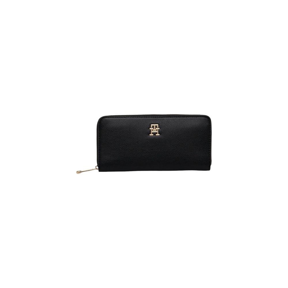 Tommy Hilfiger Black Recycled Polyester Wallet