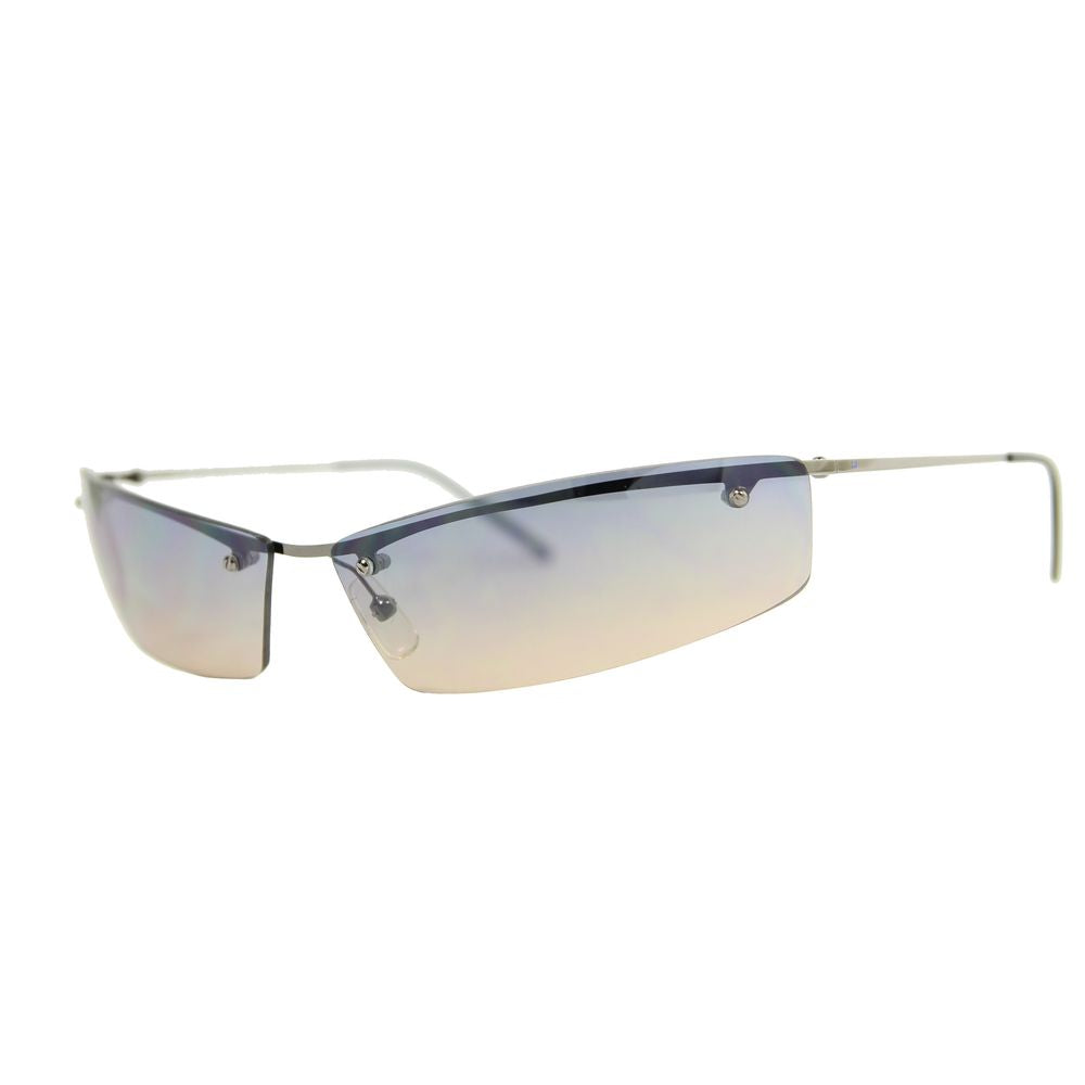 Adolfo Dominguez Silver Metal Sunglasses