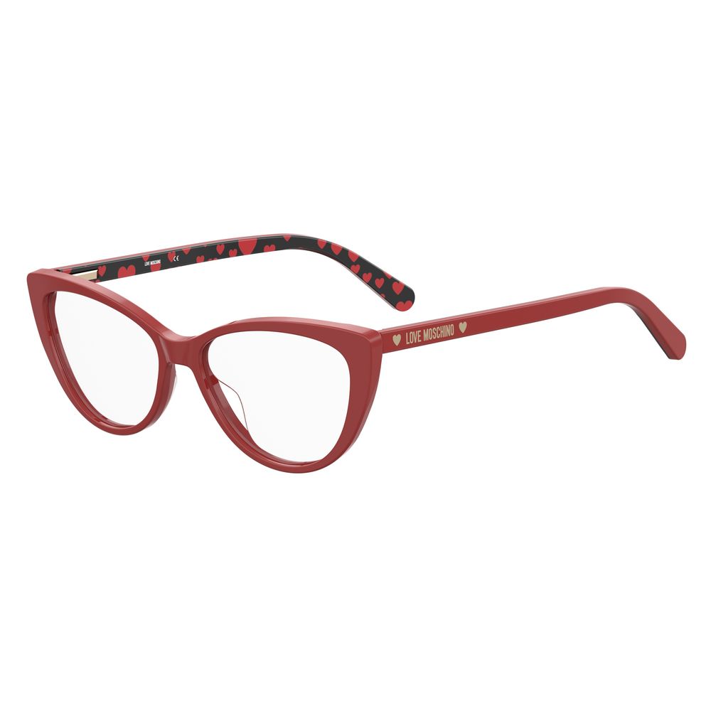 Love Moschino Red Acetate Frames