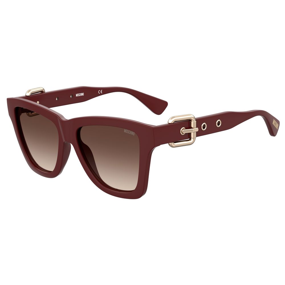 Moschino Red Acetate Sunglasses