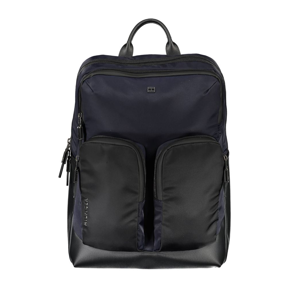 Tommy Hilfiger Blue Polyethylene Men Backpack