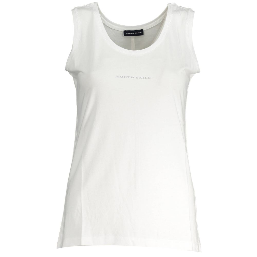 North Sails White Viscose Women Top