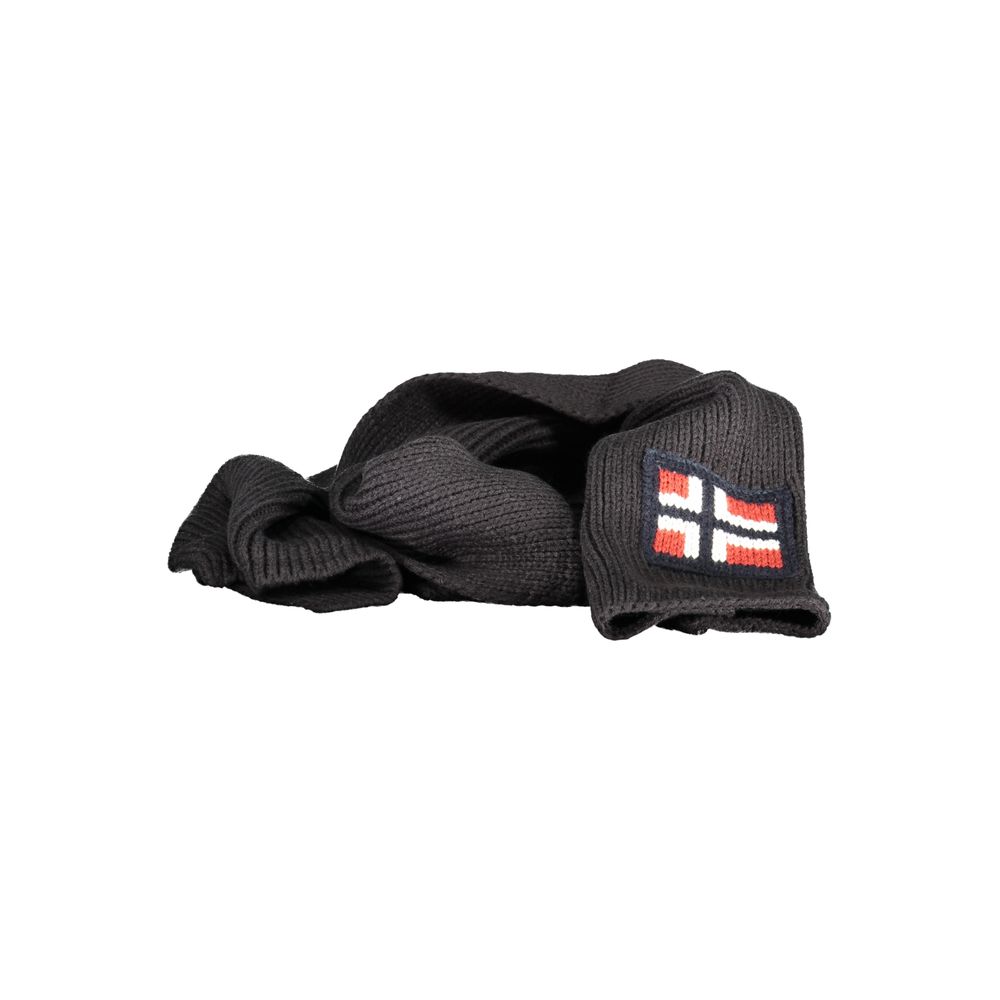 Norway 1963 Black Marabou Men Scarf
