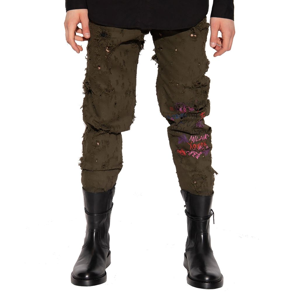 Dsquared² ‘Aviator’ Relaxed-Fitting Trousers