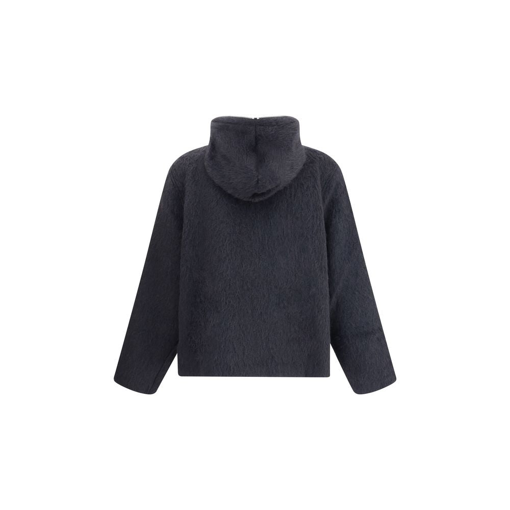 Our Legacy Zip Sweater furry effect design