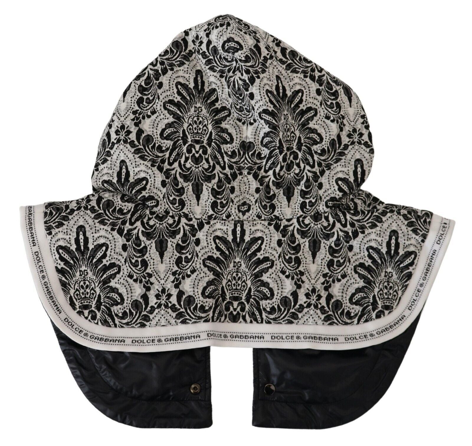 Dolce & Gabbana Elegant Floral Cotton Whole Head Wrap Hat